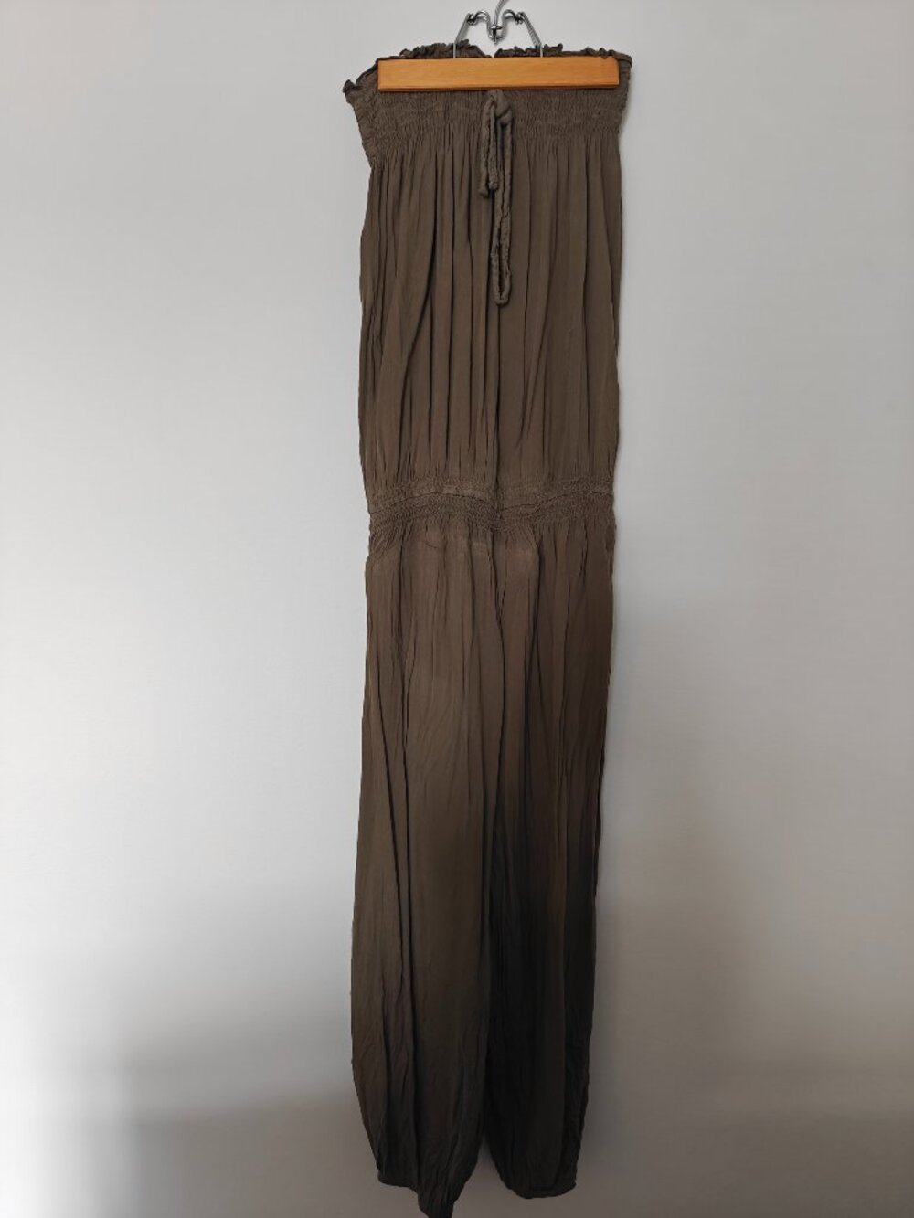 Olive Green Summer Jumpsuit